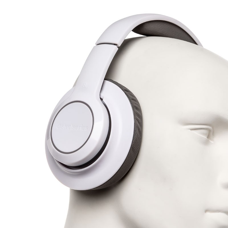 SteelSeries Siberia Raw (61411) - игровая гарнитура (White/Grey) купить в интернет-магазине icover