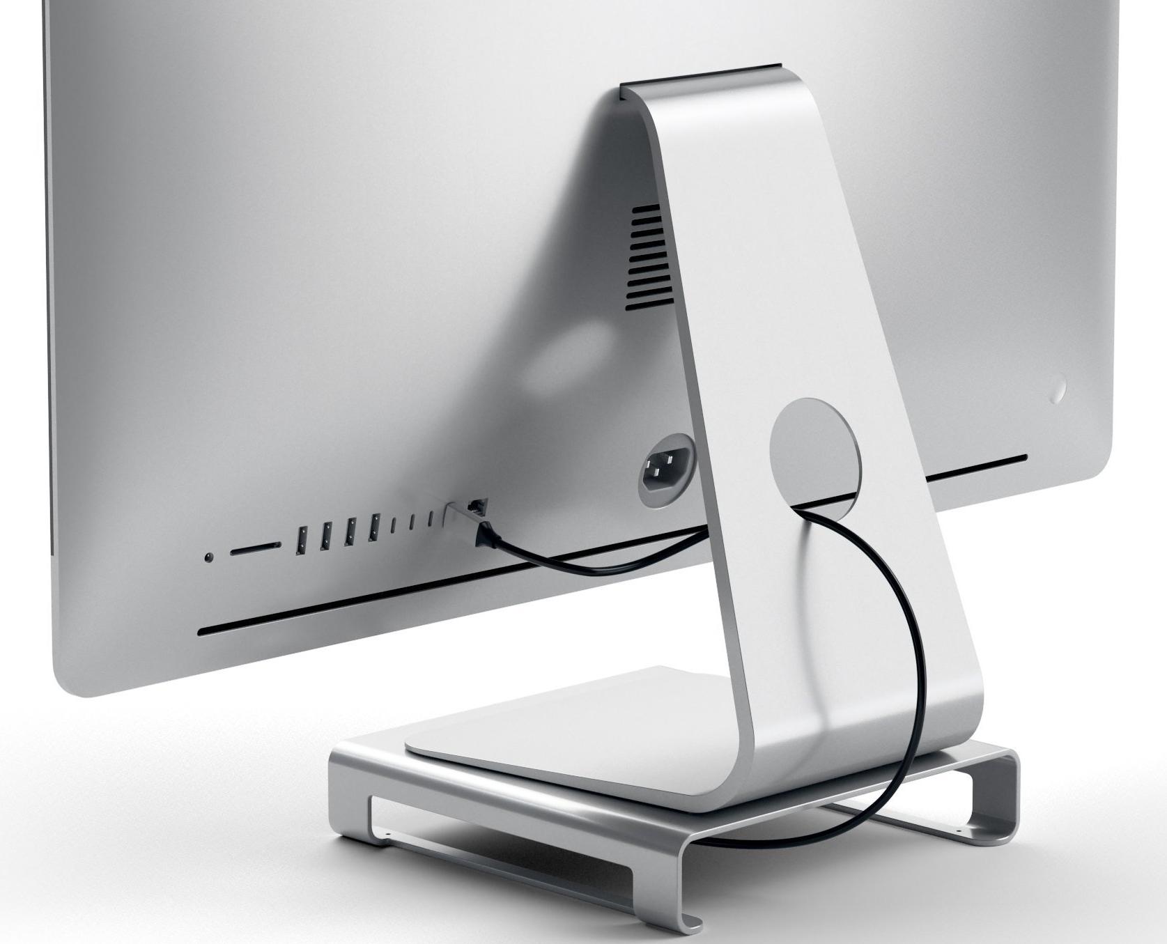 Подставка для монитора Satechi Type-C Aluminum iMac Stand ST-AMSHS (Silver) купить в интернет-магазине icover
