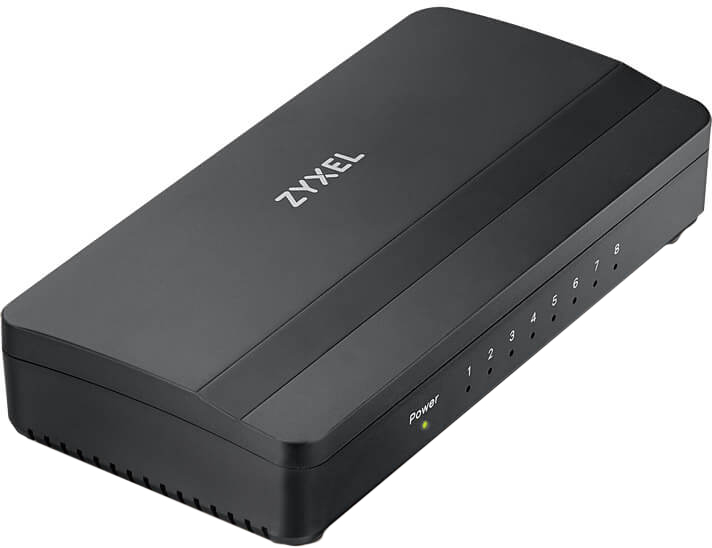 Ethernet-коммутатор Zyxel GS-108S v2 (Black) купить в интернет-магазине icover