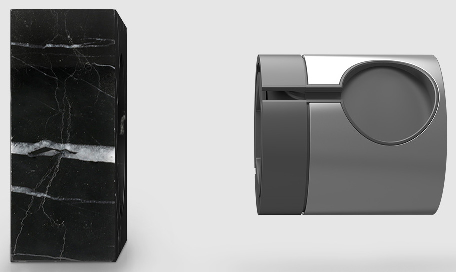 Native Union Dock Marble Edition - подставка для Apple Watch (Black) купить в интернет-магазине icover