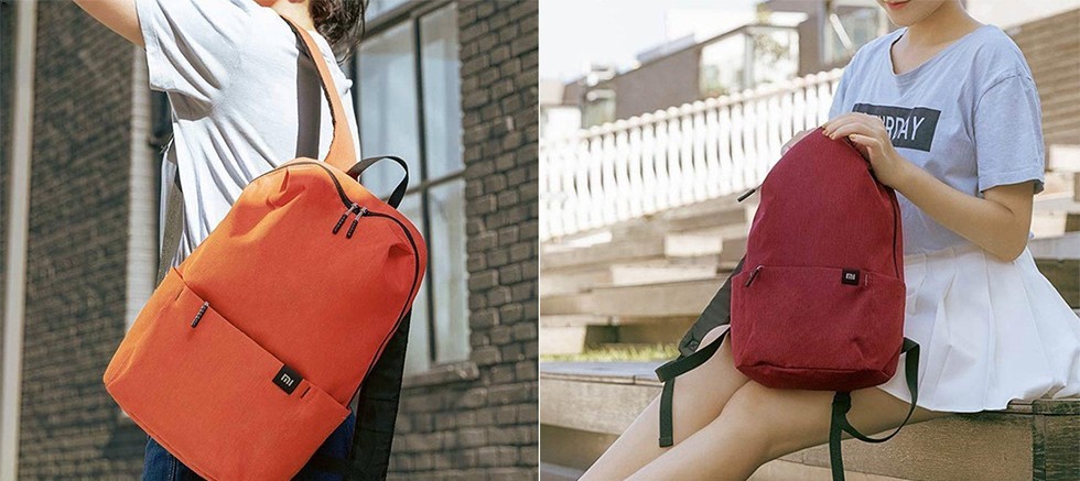 Рюкзак Xiaomi Colorful Mini Backpack (Orange) купить в интернет-магазине icover