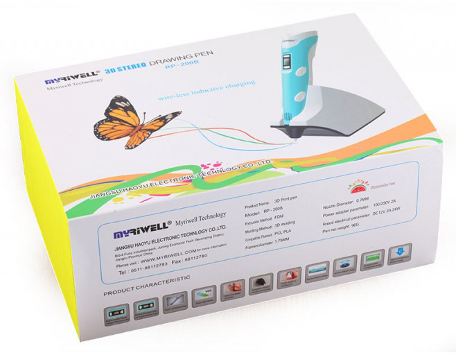3D-ручка MyRiwell RP200B (Purple) купить в интернет-магазине icover