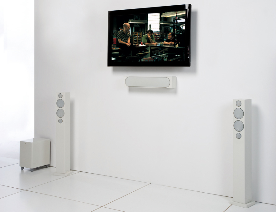 Monitor Audio Radius One - саундбар (White Gloss) купить в интернет-магазине icover