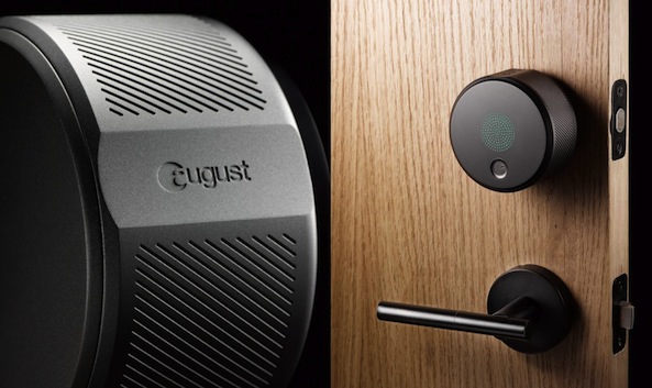 August Smart Lock - умный дверной замок для смартфонов (Black) купить в интернет-магазине icover