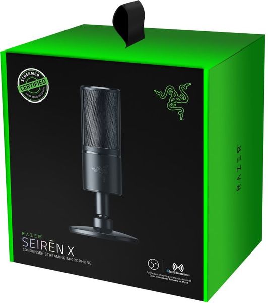 Микрофон Razer Seiren X (Black) купить в интернет-магазине icover