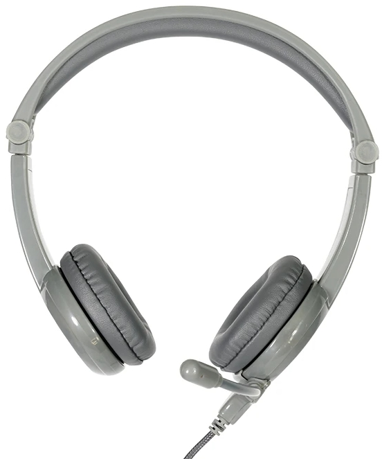 Детские наушники BuddyPhones Galaxy (Grey) купить в интернет-магазине icover