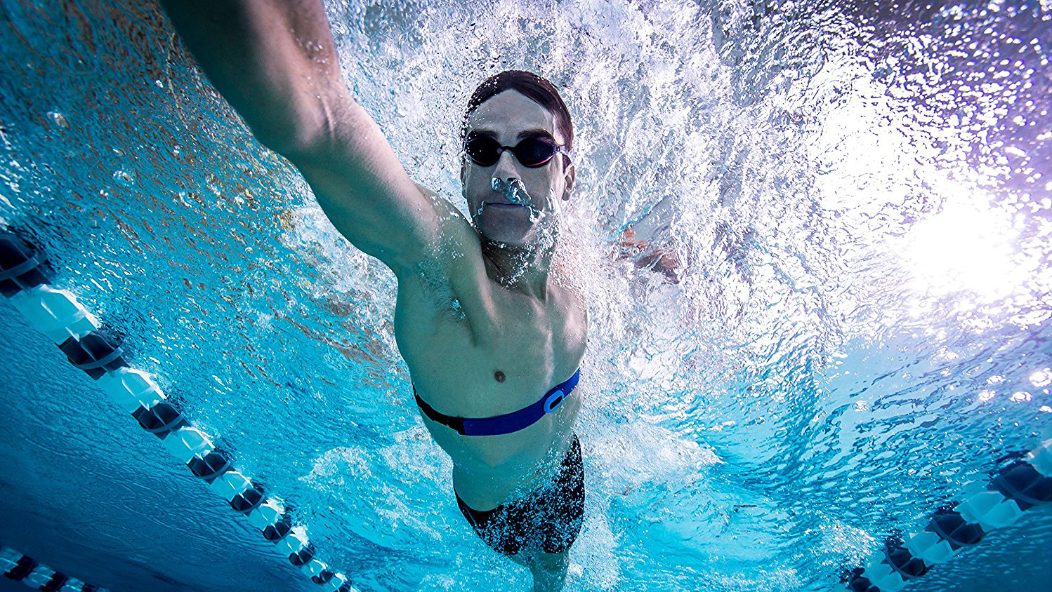 Пульсометры Garmin HRM Tri + Swim 010-11254-03 (Black/Blue) купить в интернет-магазине icover