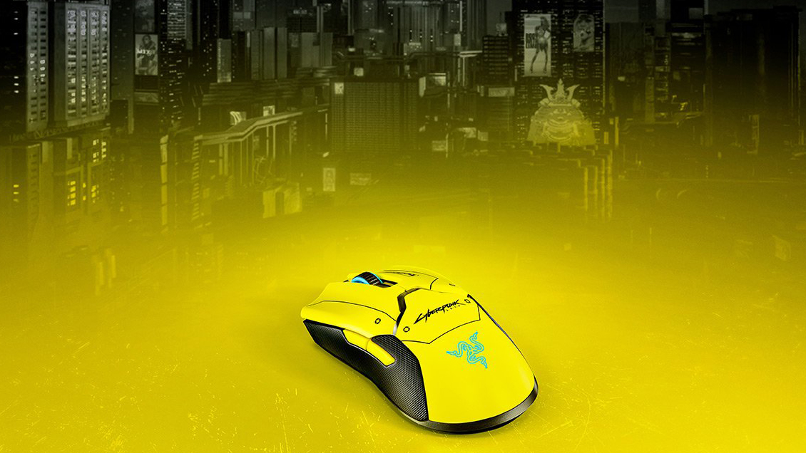 Игровая мышь Razer Viper Ultimate & Mouse Dock 8btn Cyberpunk 2077 Ed (RZ01-03050500-R3M1) купить в интернет-магазине icover