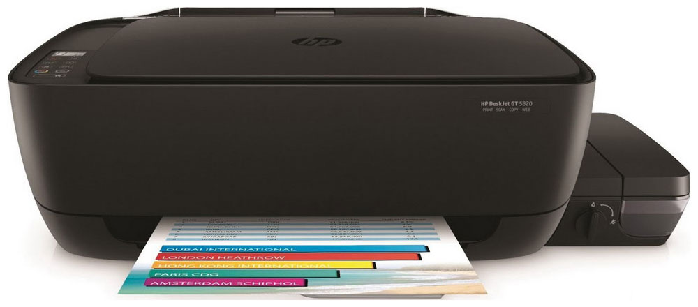 Струйное цветное МФУ HP Deskjet GT 5820 X3B09A (Black) купить в интернет-магазине icover