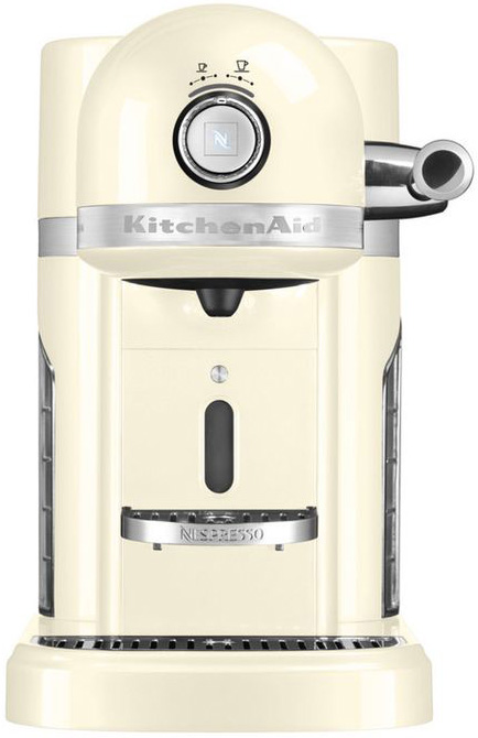Капсульная кофемашина KitchenAid Artisan Nespresso & Aeroccino 5KES0504EAC (Cream) купить в интернет-магазине icover