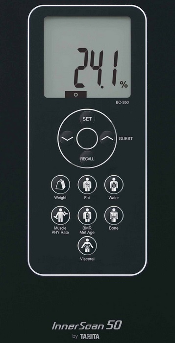 Напольные весы с анализатором жировой массы Tanita BC-351 (Black) купить в интернет-магазине icover