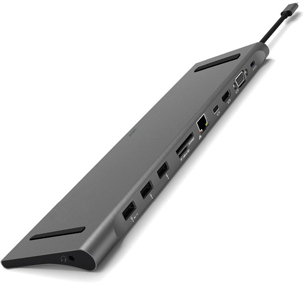 USB-концентратор Wiwu Apollo 11-in-1 USB-C (Space Grey) купить в интернет-магазине icover