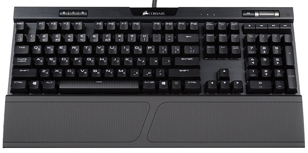 Игровая клавиатура Corsair K70 RGB MK.2 Cherry MX Red CH-9109010-RU (Black) купить в интернет-магазине icover