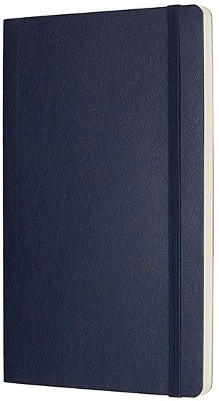 Блокнот Moleskine Classic Soft Large QP618B20 (Dark Blue) купить в интернет-магазине icover