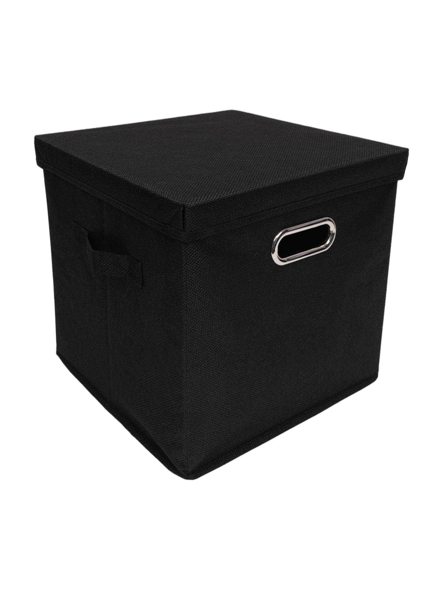 Коробка для хранения вещей тканевая Ridberg 30 х 30 х 30 см (Black) купить в интернет-магазине icover