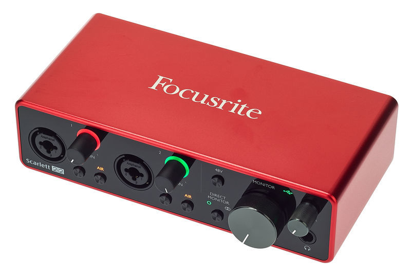 Аудиоинтерфейс Focusrite Scarlett 2i2 3rd Gen (Red) купить в интернет-магазине icover