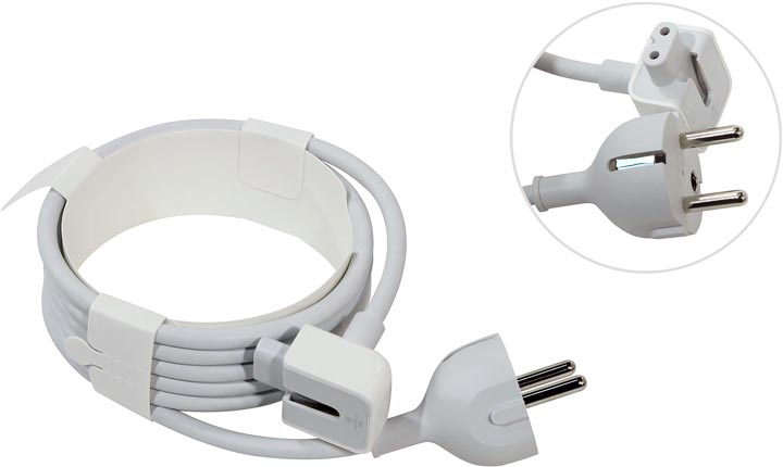 Удлинитель для адаптера питания Apple MK122Z/A (White) купить в интернет-магазине icover