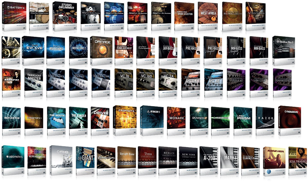 Native Instruments Komplete 9 Ultimate - набор инструментов и эффектов купить в интернет-магазине icover