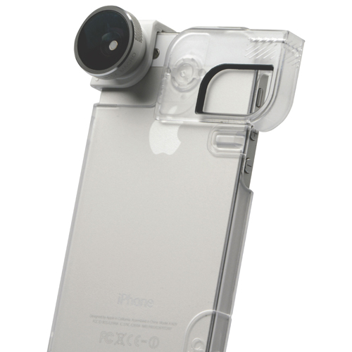 Olloclip 4-in-1 - объектив для iPhone 5/5S (Silver) купить в интернет-магазине icover