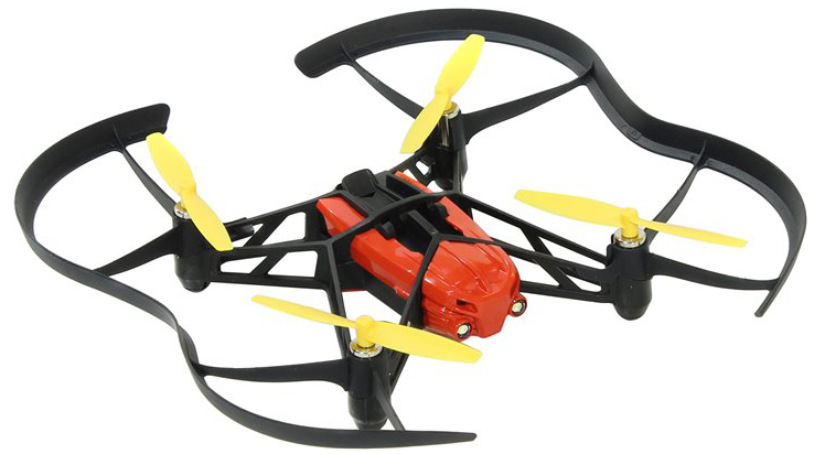 parrot drone airborne night blaze