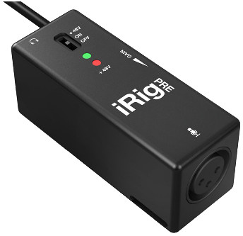 Микрофонный предусилитель IK MULTIMEDIA iRig PRE для iPhone/iPod touch/iPad купить в интернет-магазине icover