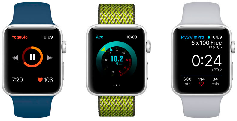 Умные часы Apple Watch Series 3 42 mm (Space Gray Aluminum/Black Sport Band) купить в интернет-магазине icover