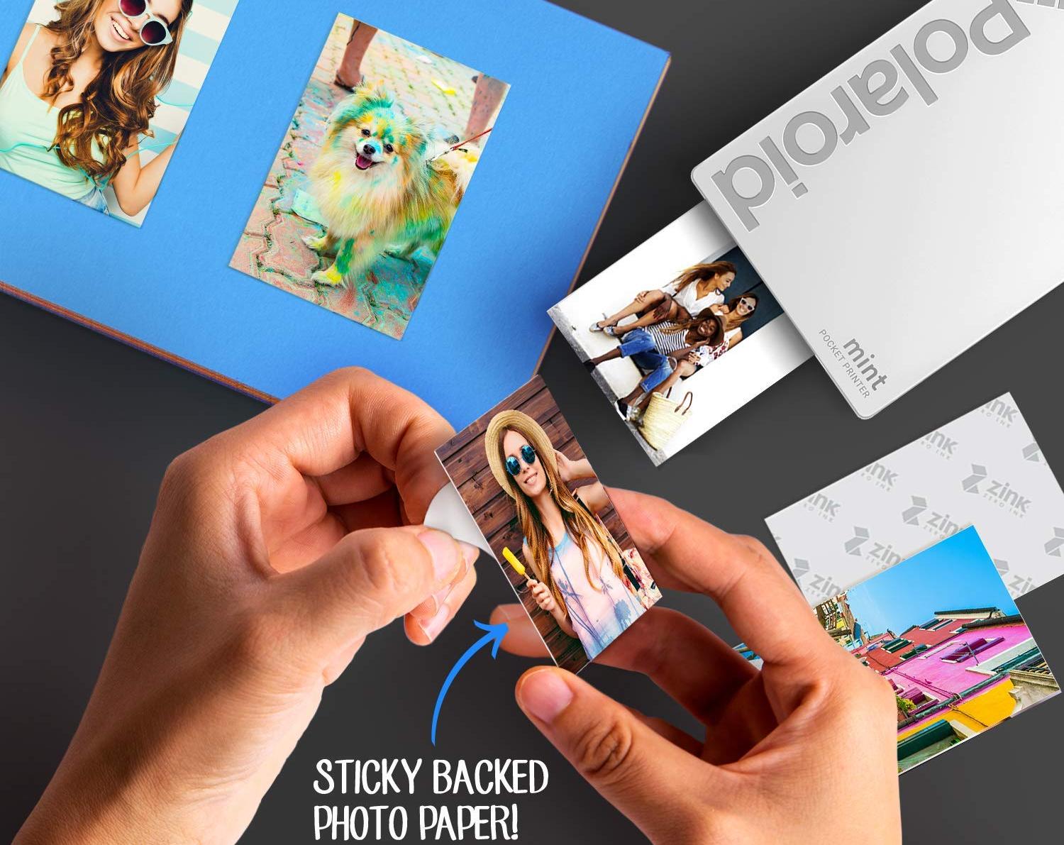 Портативный принтер Polaroid Mint (White) купить в интернет-магазине icover