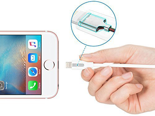 Кабель для iPod, iPhone, iPad Anker PowerLine+ Lightning 0.9 м A8121H22 (White) купить в интернет-магазине icover