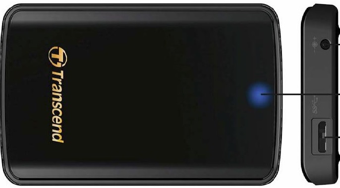 Внешний жесткий диск Transcend StoreJet 25D3 2.5" 1Tb USB 3.0 TS1TSJ25D3 (Black) купить в интернет-магазине icover