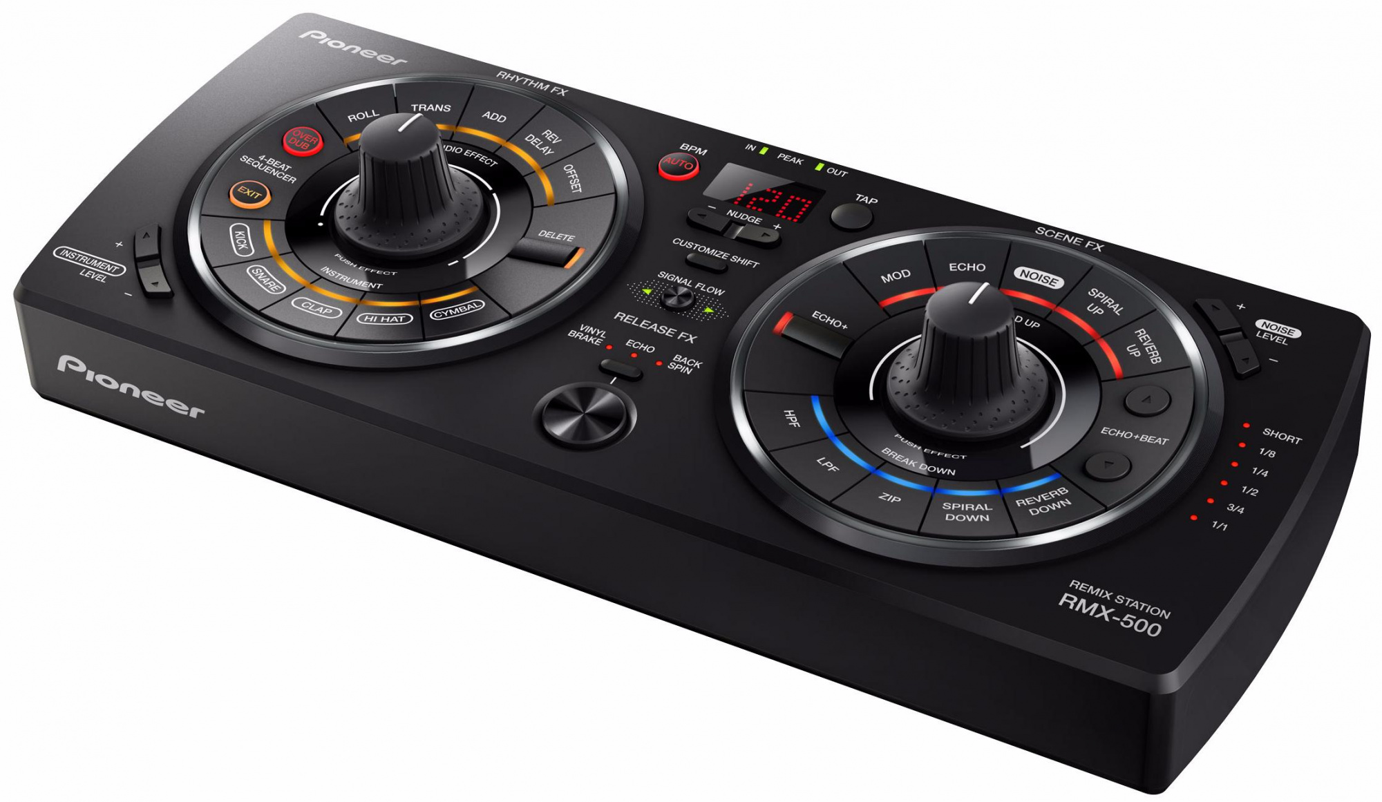 Pioneer RMX-500 (A059922) - эффектор (Black) купить в интернет-магазине icover