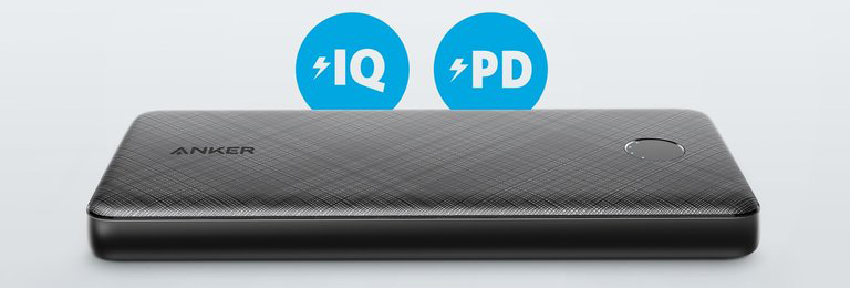 Внешний аккумулятор Anker PowerCore Slim 10000 mAh A1231611 (Black) купить в интернет-магазине icover