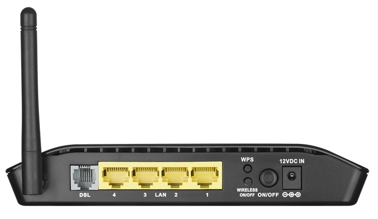 Беспроводной маршрутизатор ADSL2+ D-Link DSL-2640U/RA/U2A (Black) купить в интернет-магазине icover
