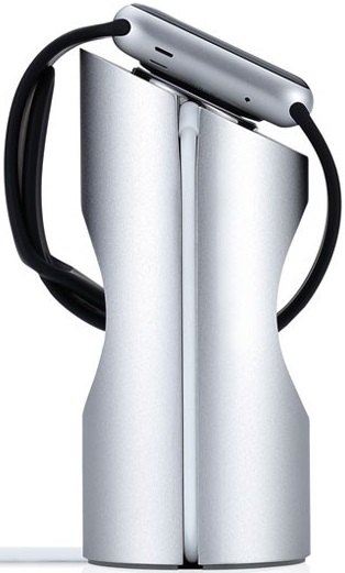 Док-станция Just Mobile TimeStand для Apple Watch (Silver) купить в интернет-магазине icover