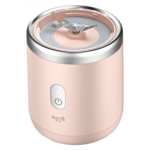 Портативный блендер Deerma Mini Juice Blender DEM-NU05 (Pink) купить в интернет-магазине icover