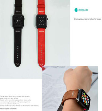 Ремешок COTEetCI W33 (WH5256-RD) для Apple Watch/series 2/3/4 38/40mm (Red) купить в интернет-магазине icover