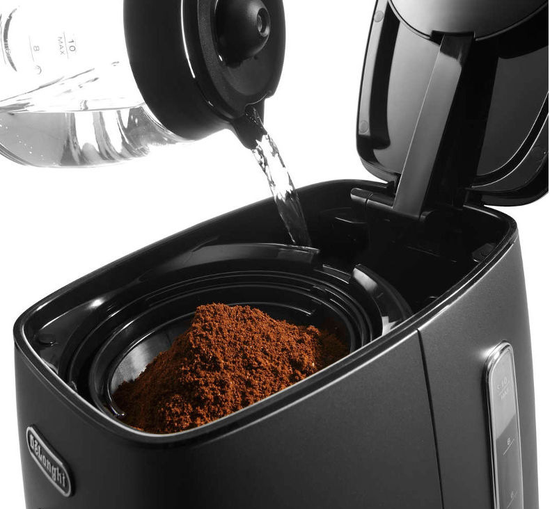 DeLonghi Distinta ICMI 211 - кофеварка капельная (Black) купить в интернет-магазине icover