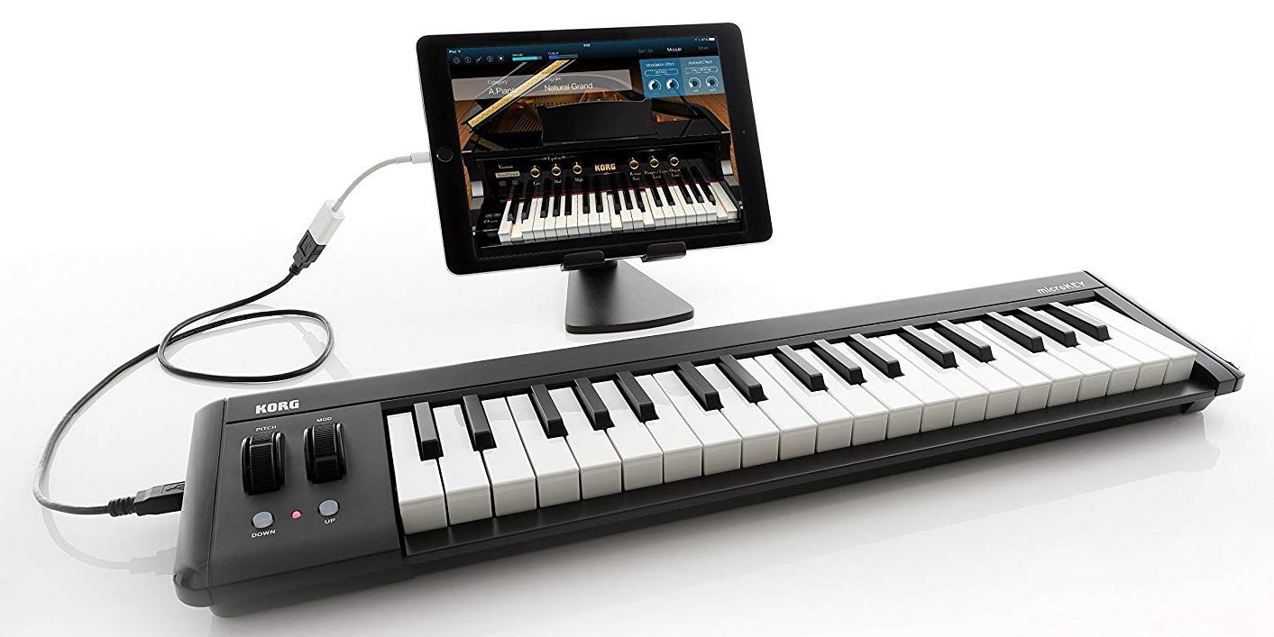 MIDI-клавиатура Korg Microkey2 37 (Black) купить в интернет-магазине icover