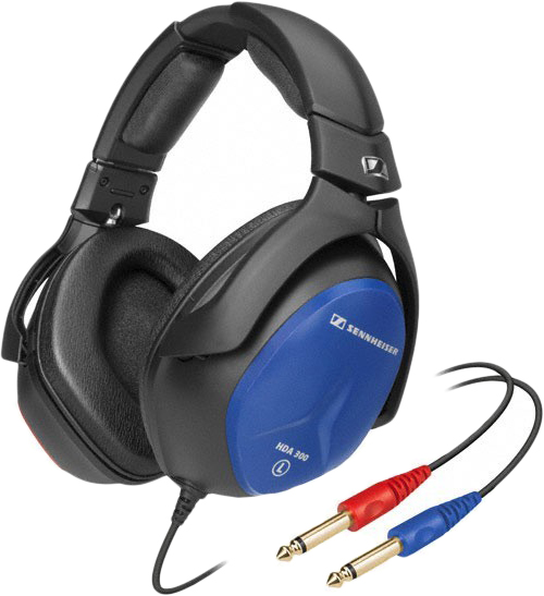 Sennheiser HDA 300 (504208) - полноразмерные аудиометрические наушники (Black) купить в интернет-магазине icover