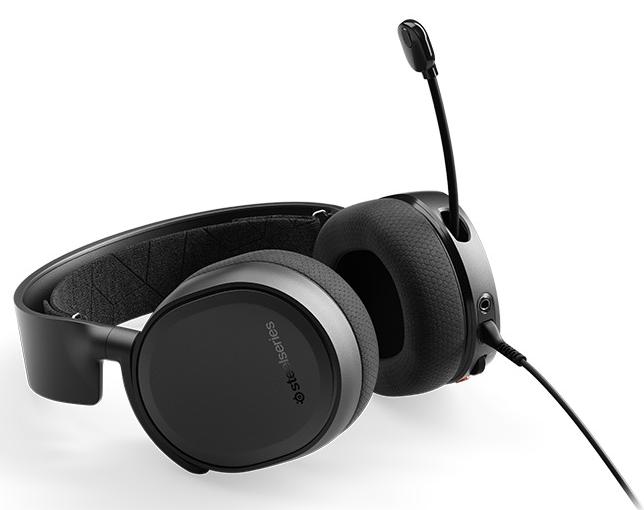 Наушники с микрофоном Steelseries Arctis 3 2019 Edition (Black) купить в интернет-магазине icover