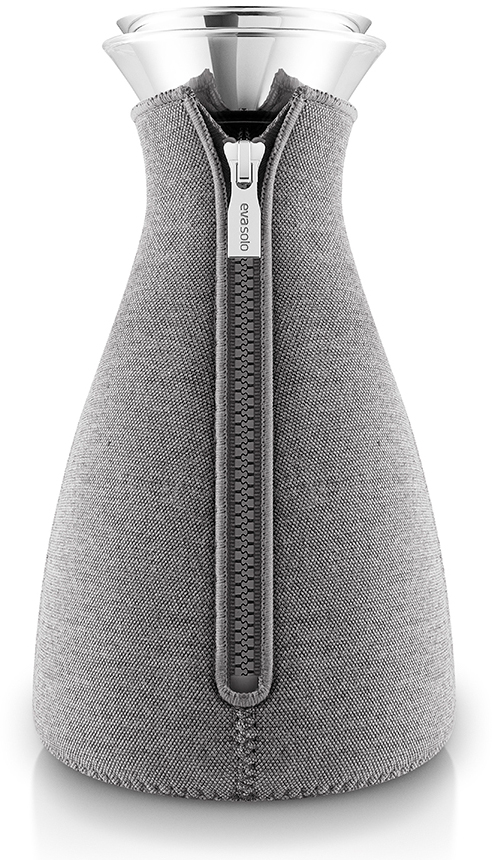 

Кофейник в неопреновом текстурном чехле Eva Solo Cafe Solo 1L (Dark Grey)