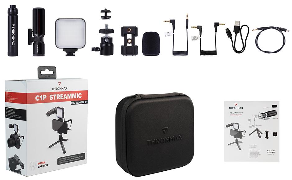 Накамерный микрофон Thronmax C1P StreamMic (Black) купить в интернет-магазине icover