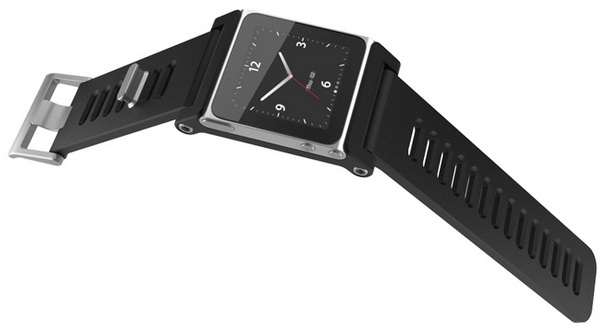 LunaTik TikTok Multi-Touch Watch Band - браслет для iPod nano 6G (Black) купить в интернет-магазине icover