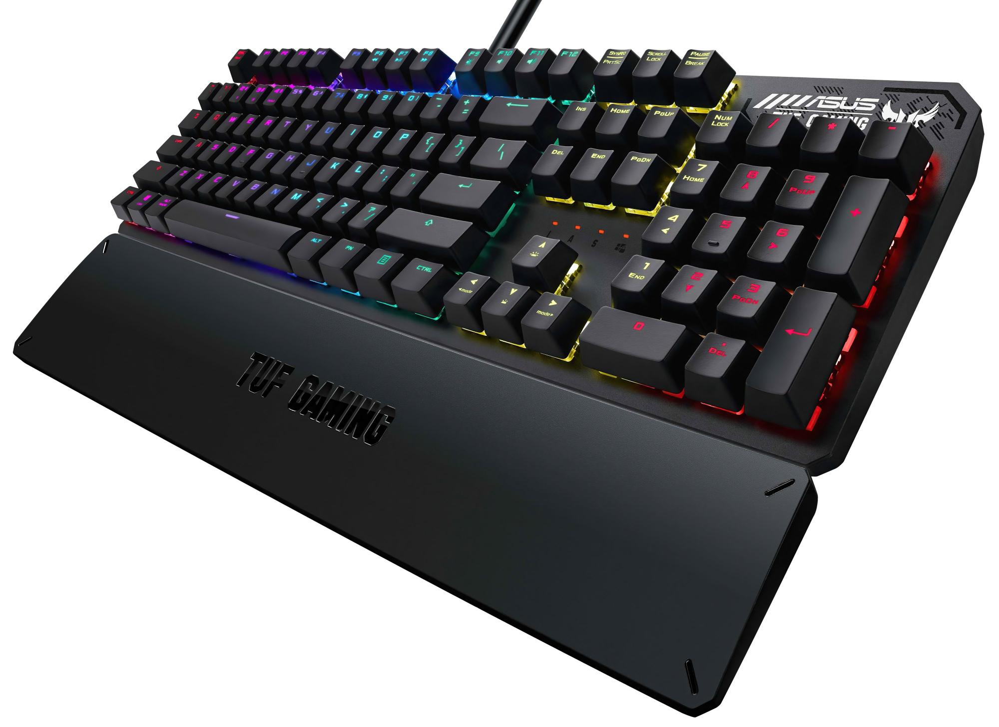 Игровая клавиатура Asus TUF Gaming K3 Kailh Brown 90MP01Q1-BKRA00 (Black) купить в интернет-магазине icover