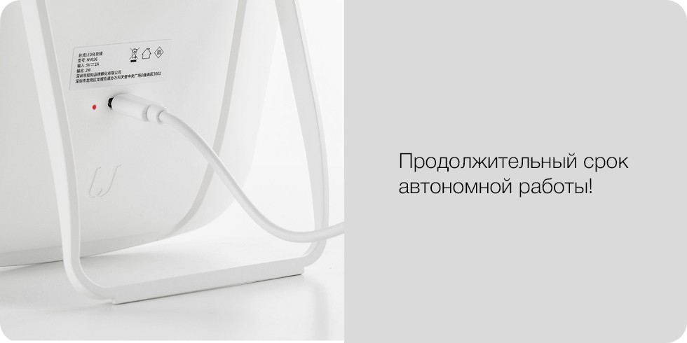 Зеркало для макияжа Xiaomi Jordan Judy LED Lighted Makeup Mirror (NV026) купить в интернет-магазине icover