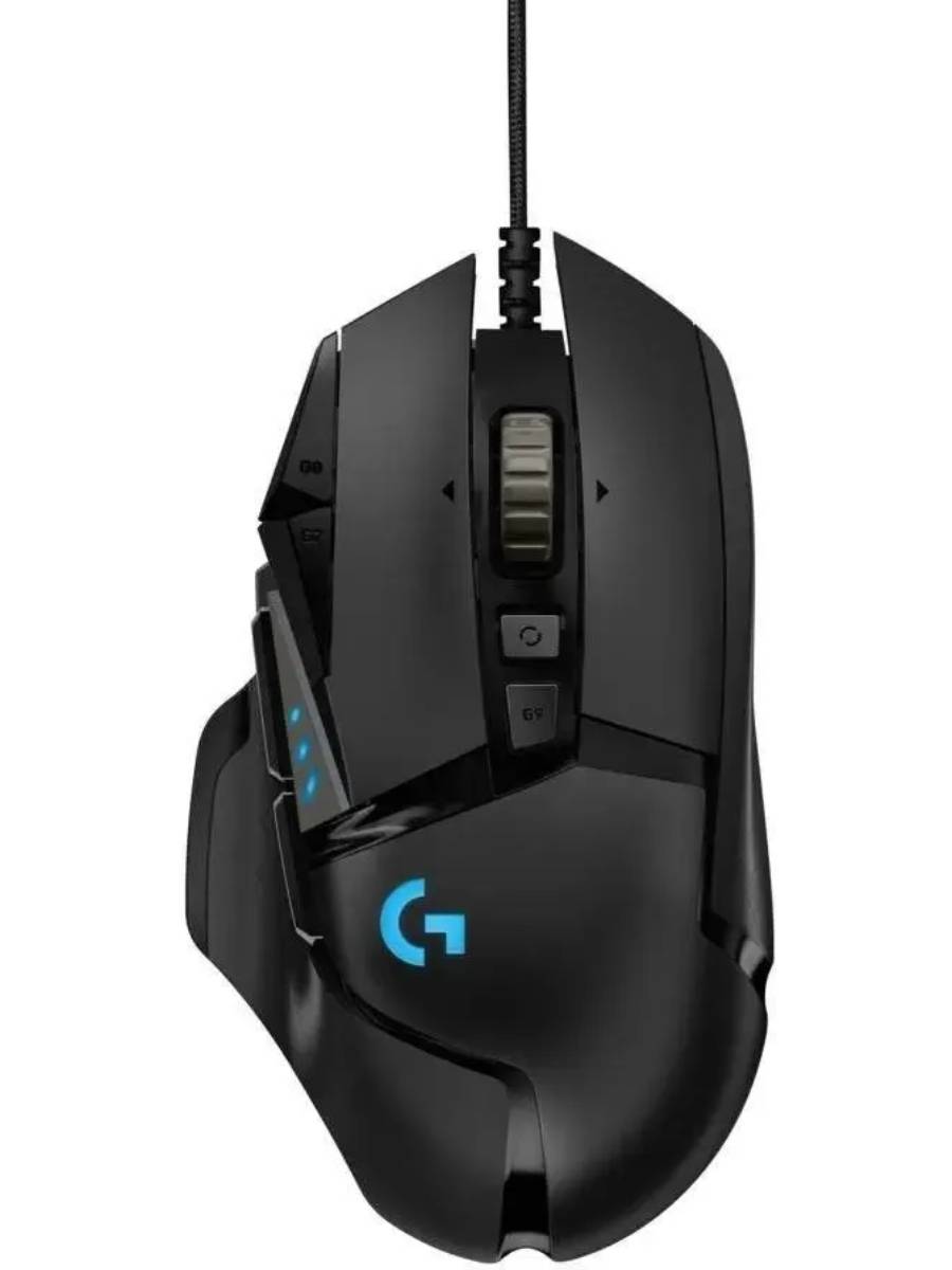 Мышь проводная Logitech G502 HERO 910-005474 (Black) купить в интернет-магазине icover