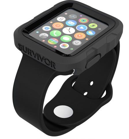 Griffin Survivor Tactical -  чехол для часов Apple Watch 42mm (Black) купить в интернет-магазине icover