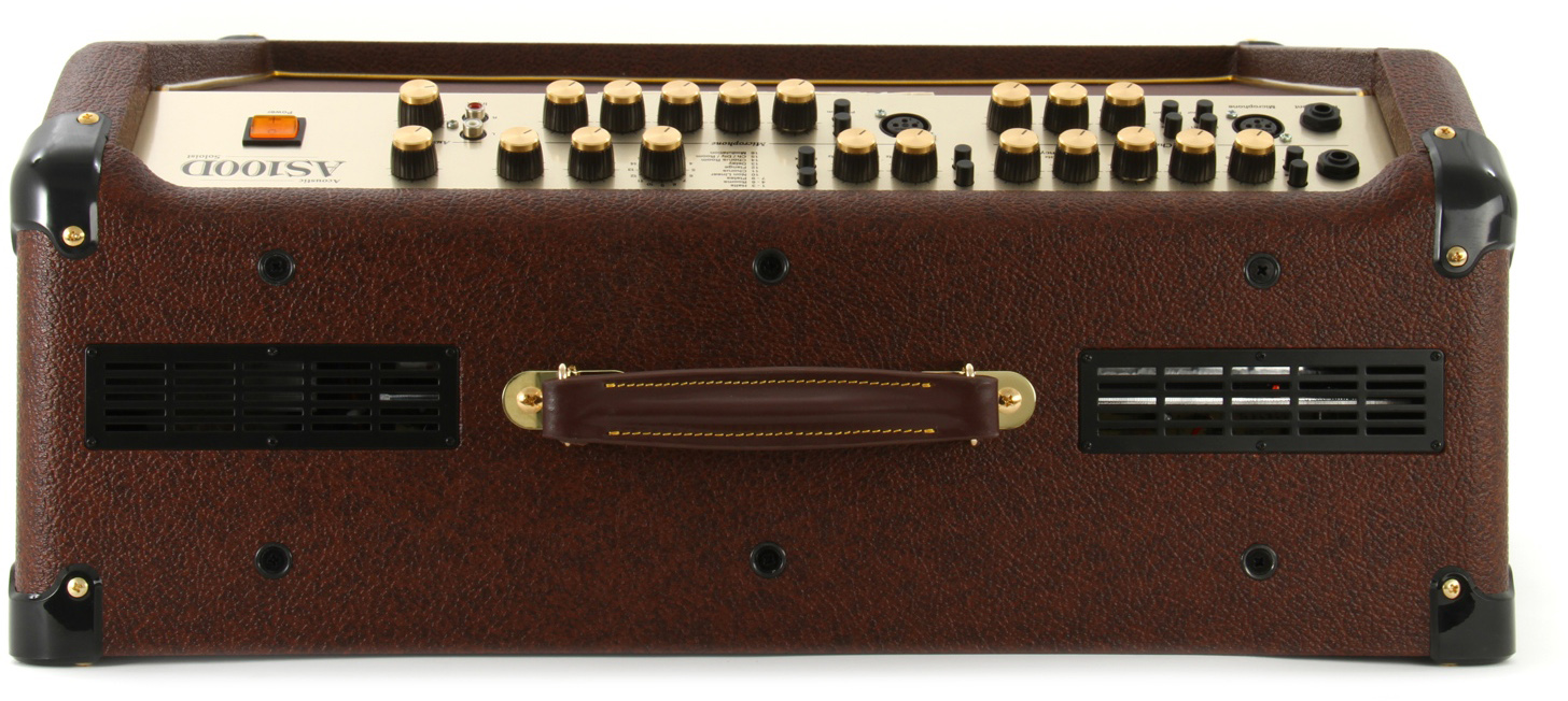 Гитарный комбоусилитель Marshall AS100D Acoustic Soloist Combo (Brown) купить в интернет-магазине icover