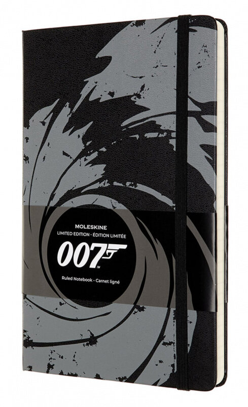 

Блокнот Moleskine James Bond Limited Edition Large (LEJB02QP060A) в линейку (Black)