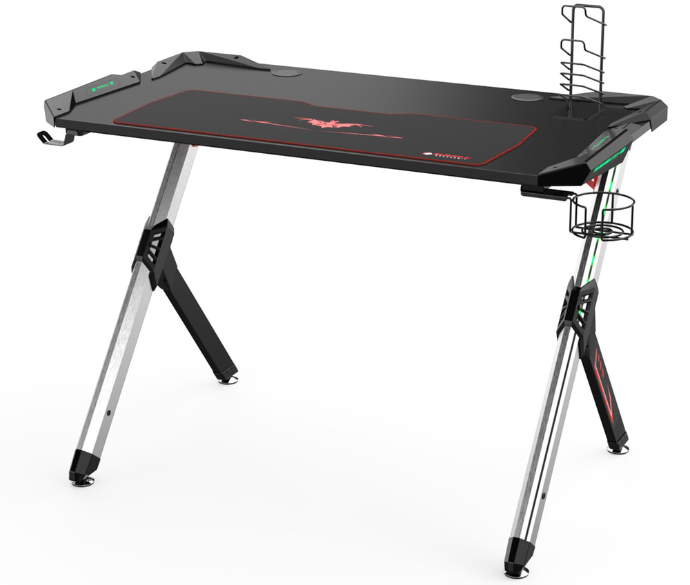 

Компьютерный стол Eureka R1-S (Black), R1-S
