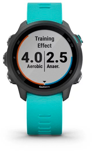 Умные часы Garmin Forerunner 245 Music GPS 010-02120-32 (Black/Aqua) купить в интернет-магазине icover